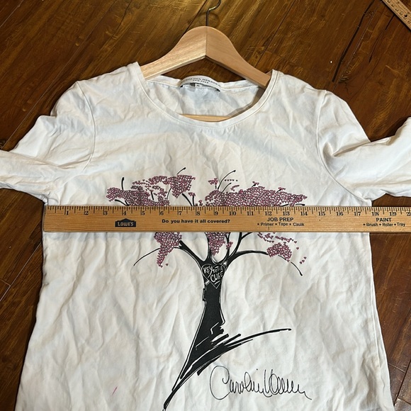 COPY - Saks Fifth Avenue Carolina Herrera Key To The Cure Tee 2012 XL collabora… - Picture 8 of 9